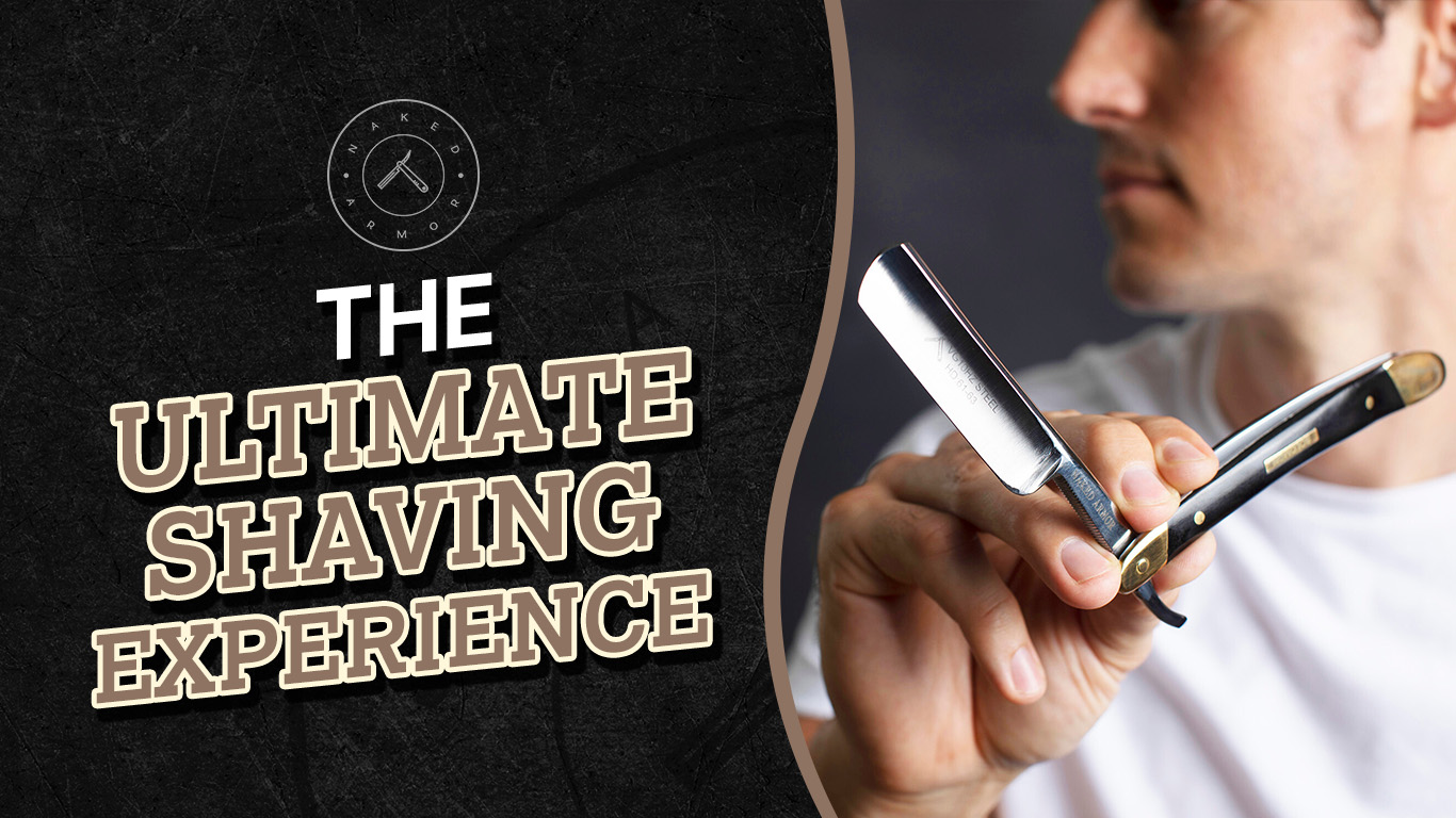 Amazon.com: Naked Armor Solomon Straight Razor - Shave Ready 7/8
